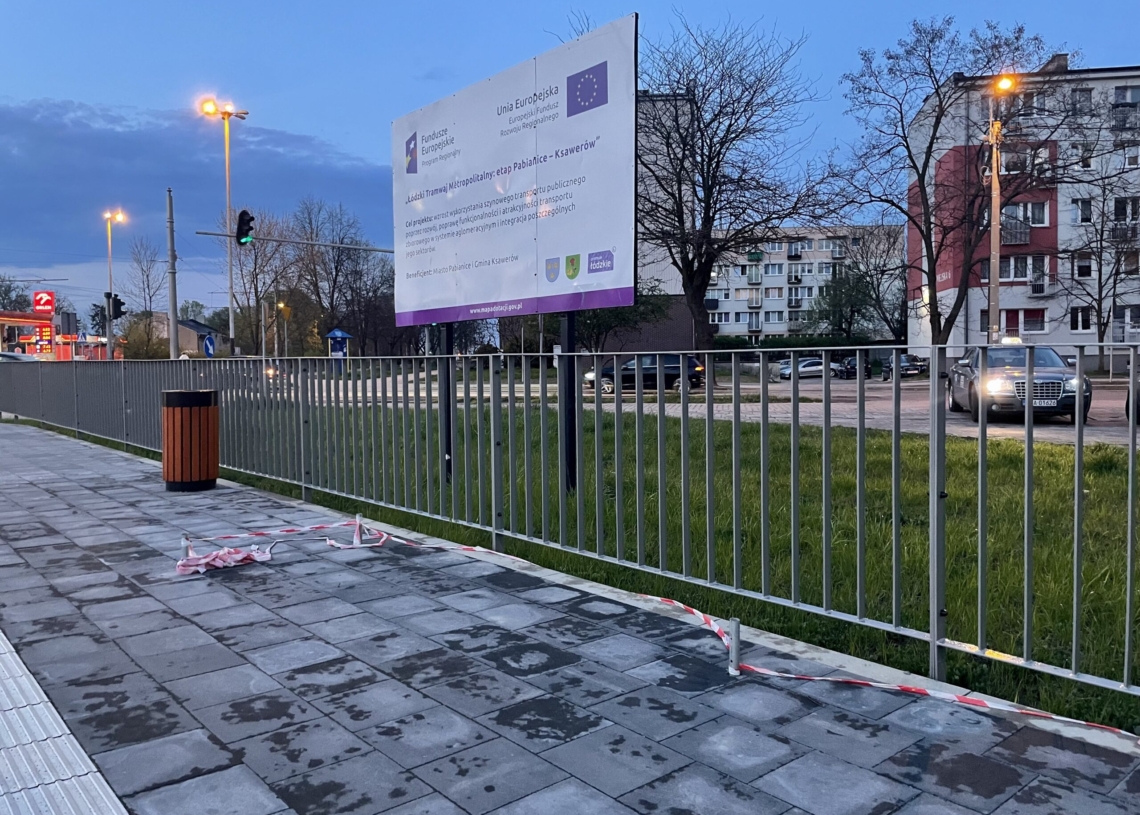 Modernizacja trasy tramwajowej w Pabianicach. Jak postępują prace? [ZDJĘCIA]