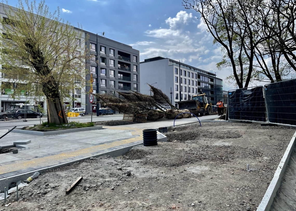 Modernizacja Północnej. 25 kwietnia drogowcy zajmą południową nitkę, a kierowcy pojadą bliżej parku [ZDJĘCIA + WIDEO]
