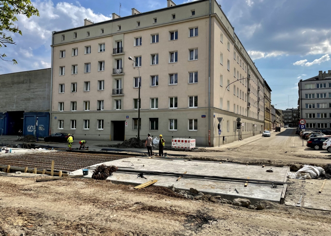 Modernizacja Północnej. 25 kwietnia drogowcy zajmą południową nitkę, a kierowcy pojadą bliżej parku [ZDJĘCIA + WIDEO]
