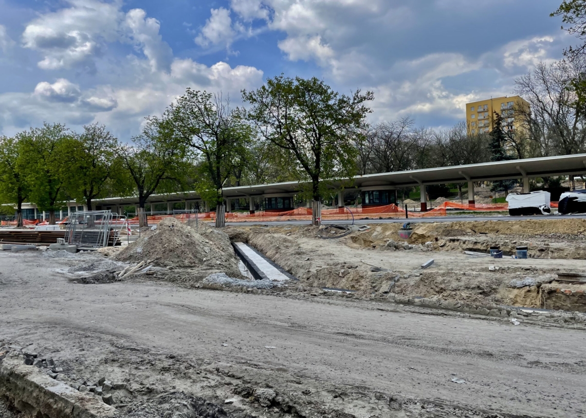 Modernizacja Północnej. 25 kwietnia drogowcy zajmą południową nitkę, a kierowcy pojadą bliżej parku [ZDJĘCIA + WIDEO]