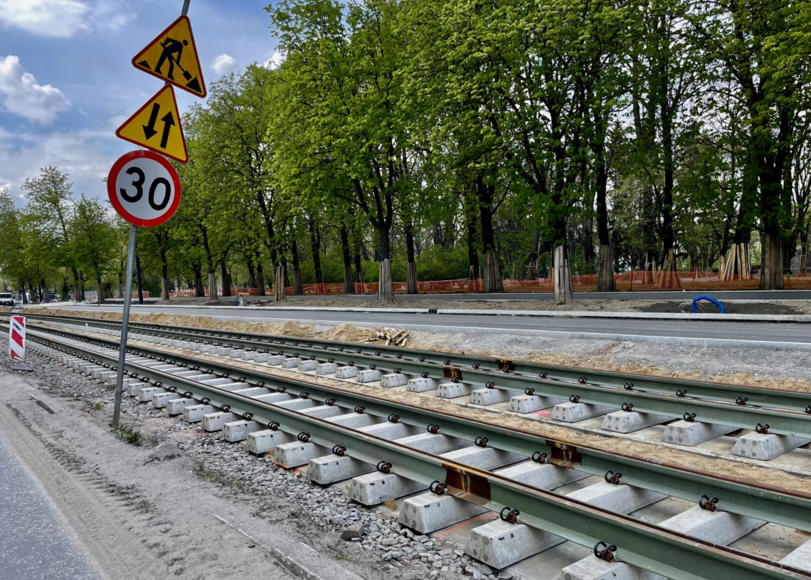 Modernizacja Północnej. 25 kwietnia drogowcy zajmą południową nitkę, a kierowcy pojadą bliżej parku [ZDJĘCIA + WIDEO]