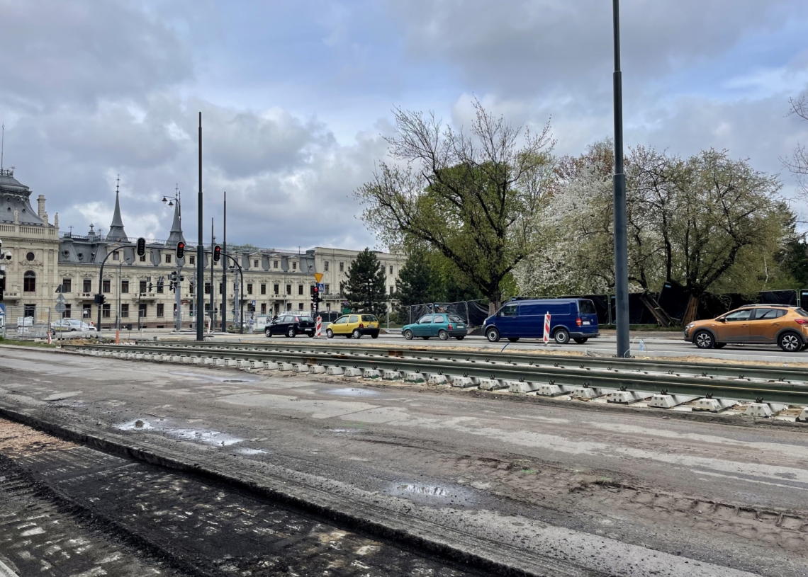 Po modernizowanej Północnej auta jeżdżą nitką bliżej parku