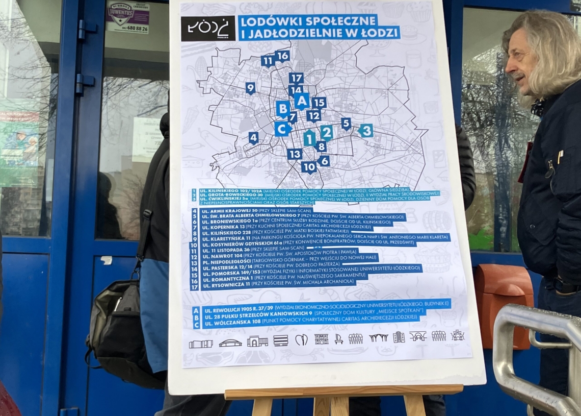 Kolejna łódzka, społeczna lodówka stanęła przy Ćwiklińskiej 5A