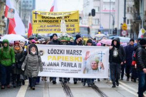 Łódź: Marsz Pamięci św. Jana Pawła II