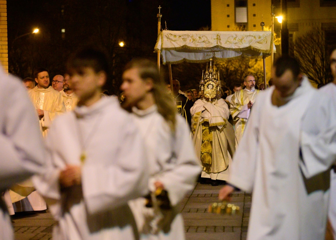 Wigilia Paschalna w Archikatedrze Łódzkiej