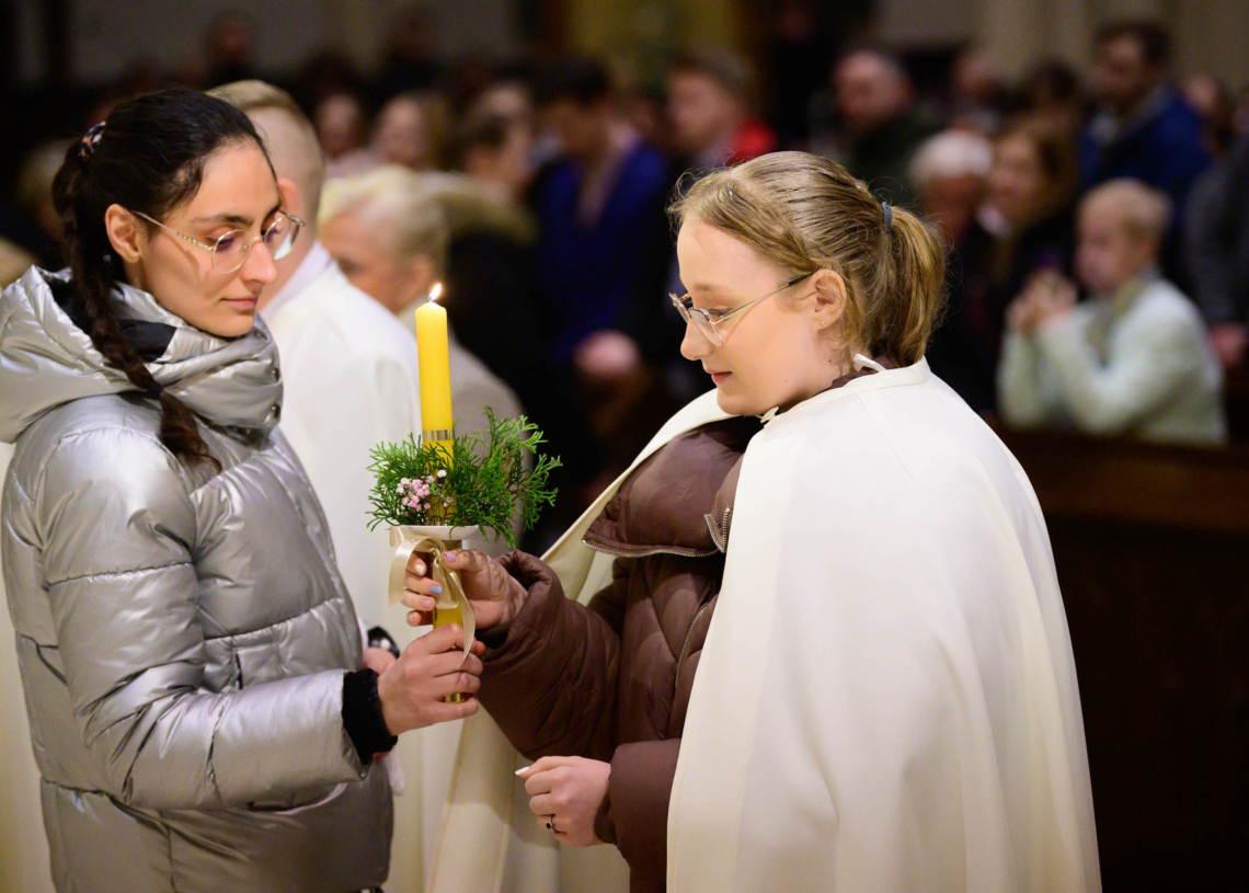 Wigilia Paschalna w Archikatedrze Łódzkiej
