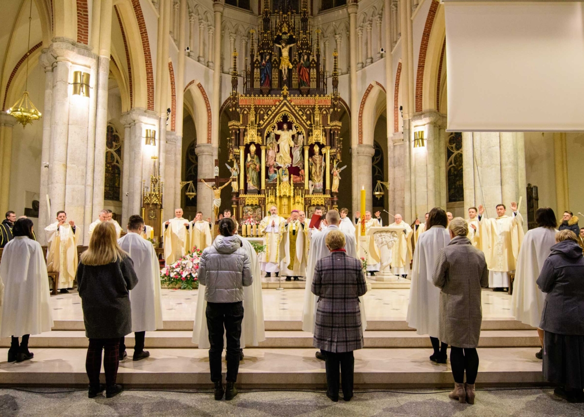 Wigilia Paschalna w Archikatedrze Łódzkiej