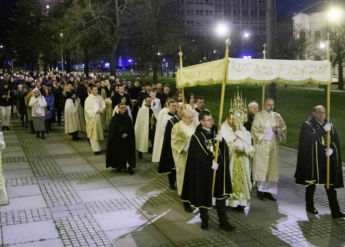 Wigilia Paschalna w Archikatedrze Łódzkiej