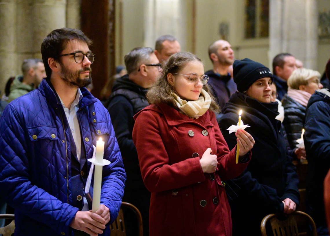 Wigilia Paschalna w Archikatedrze Łódzkiej