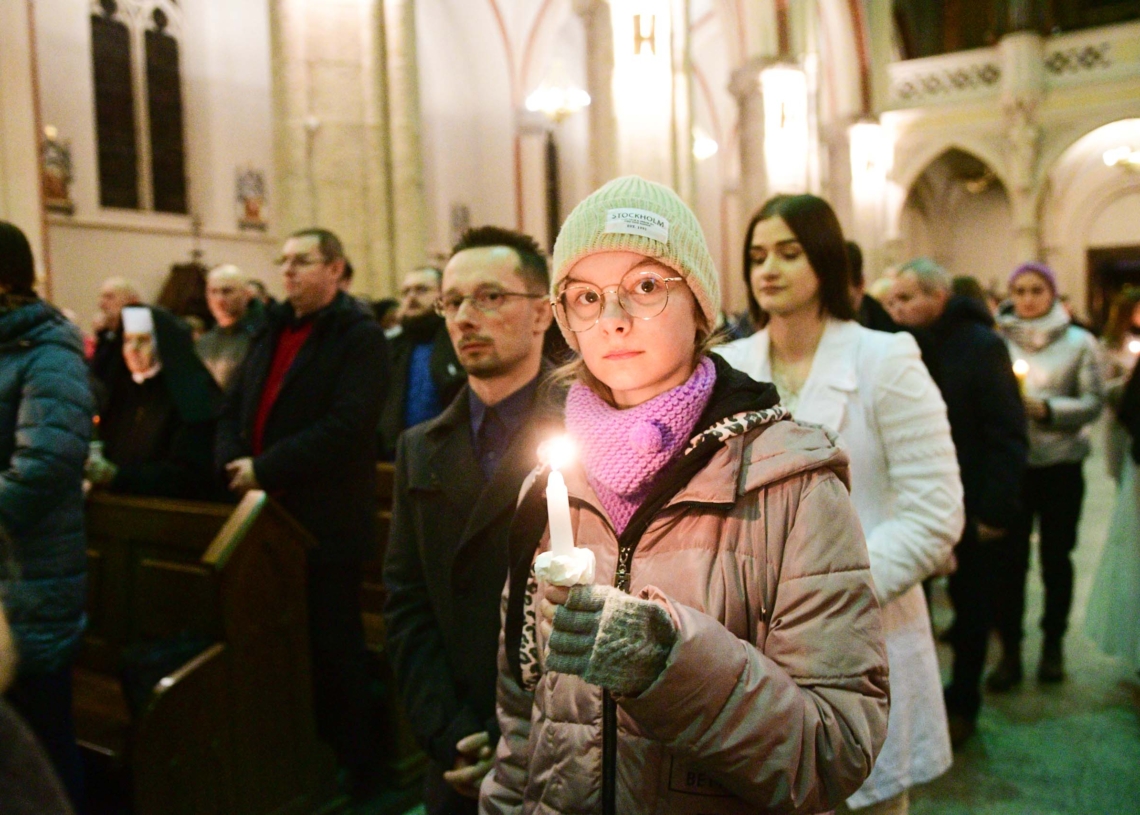 Wigilia Paschalna w Archikatedrze Łódzkiej