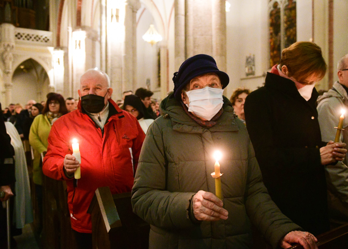 Wigilia Paschalna w Archikatedrze Łódzkiej