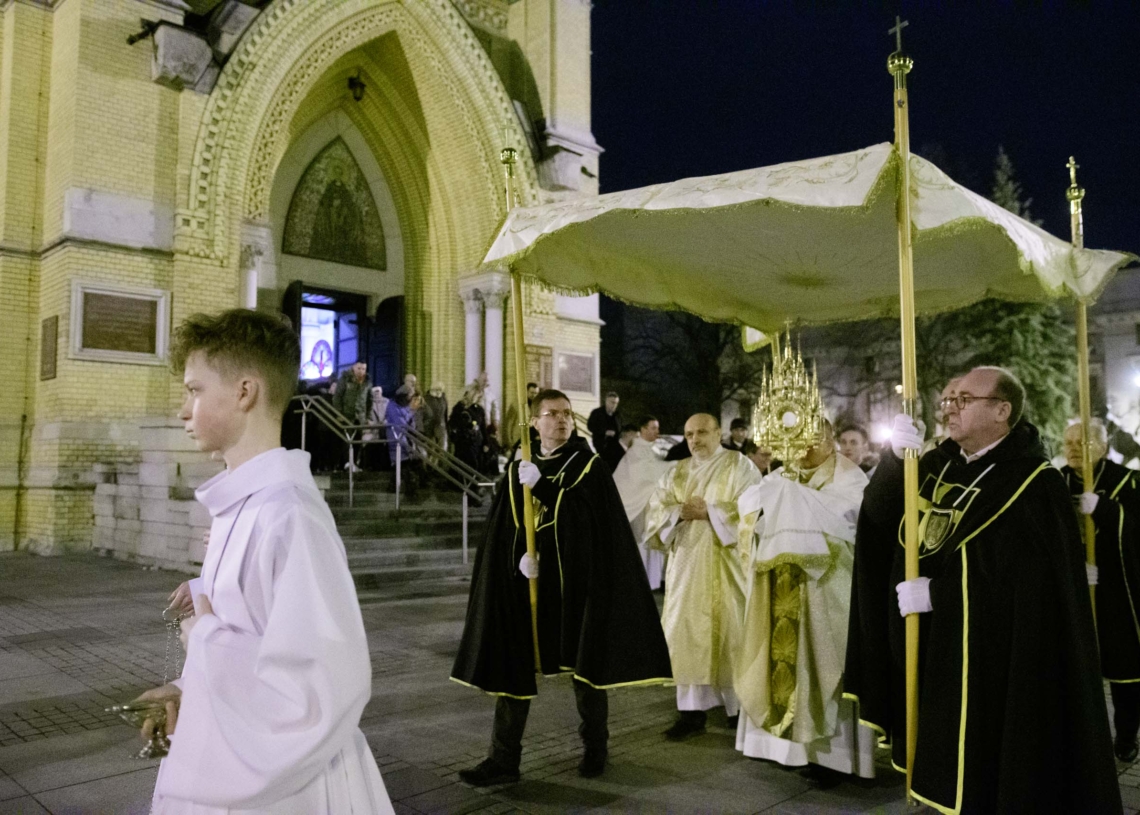 Wigilia Paschalna w Archikatedrze Łódzkiej