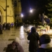 18. rocznica śmierci Jana Pawła II - nocne czuwanie przed pomnikiem Ojca Świętego w Łodzi
