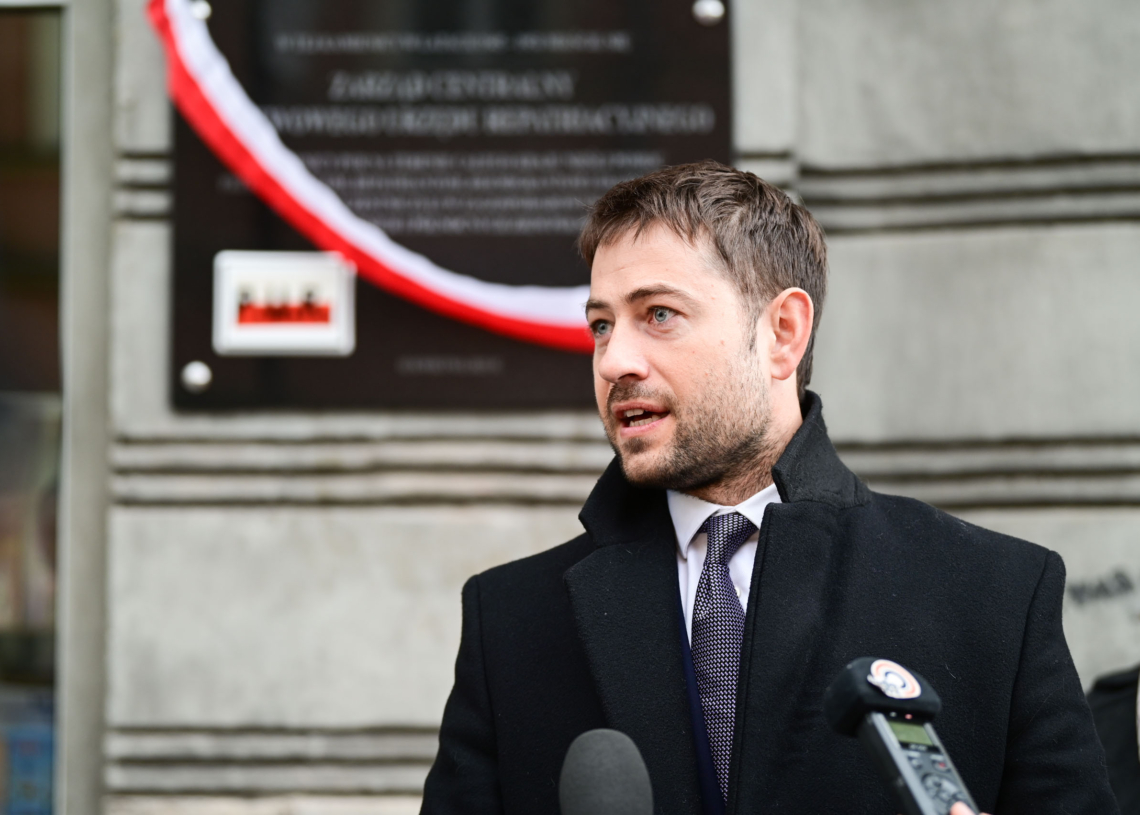 Odsłonięto tablicę upamiętniającą Państwowy Urząd Repatriacyjny