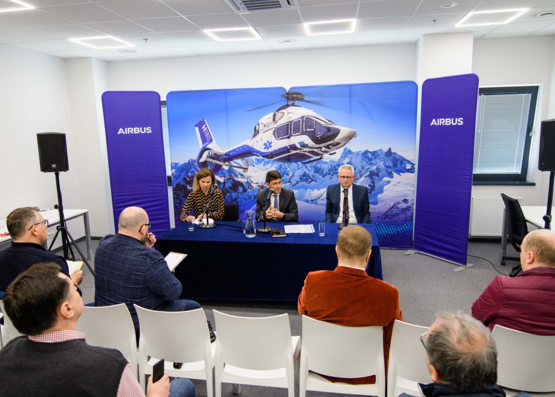 Otwarcie Centrum Testów Airbus Helicopters w Strykowie