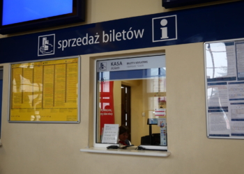 Kasa biletowa - PKP. Dworzec Radomsko
