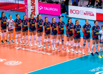 Siatkarki Grot Budowlanych Łódź przegrały w pierwszym półfinale Tauron Pucharu Polski z Grupą Azoty Chemikiem Police 1:3