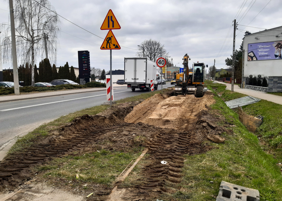 Modernizacja trasy tramwajowej do Konstantynowa ma się zakończyć na obu odcinkach pod koniec 2023 r.