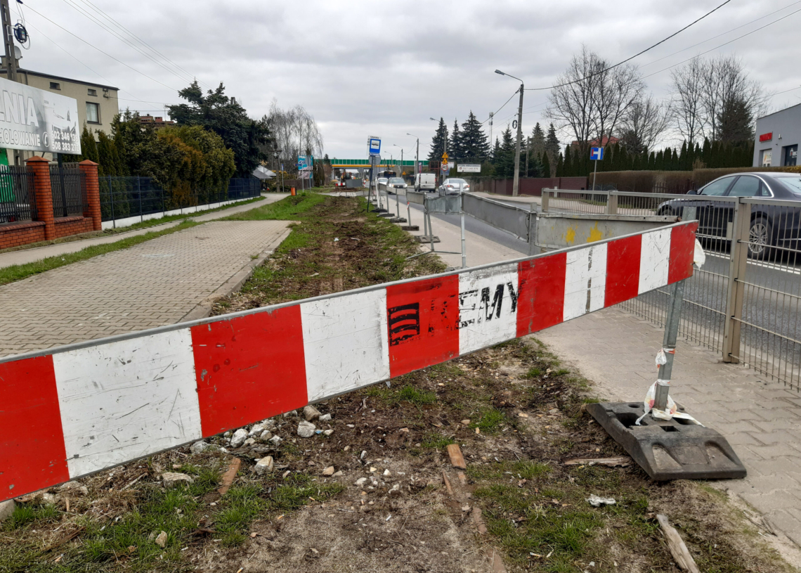Modernizacja trasy tramwajowej do Konstantynowa ma się zakończyć na obu odcinkach pod koniec 2023 r.