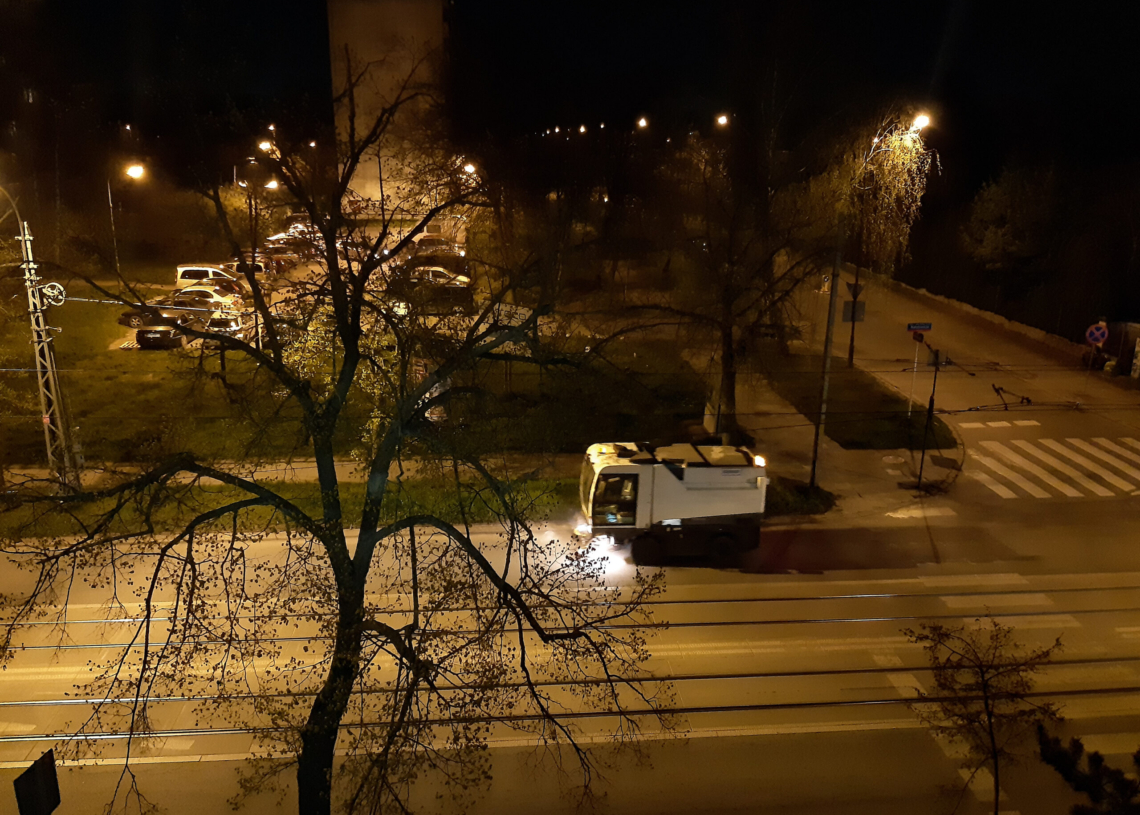 pozimowe sprzątanie ulic
