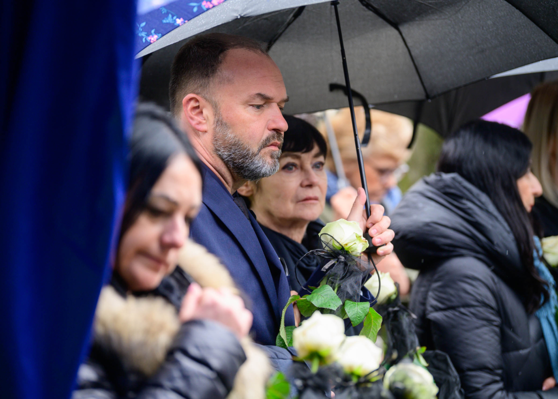 Ostatnie pożegnanie Piotra Wesołowskiego