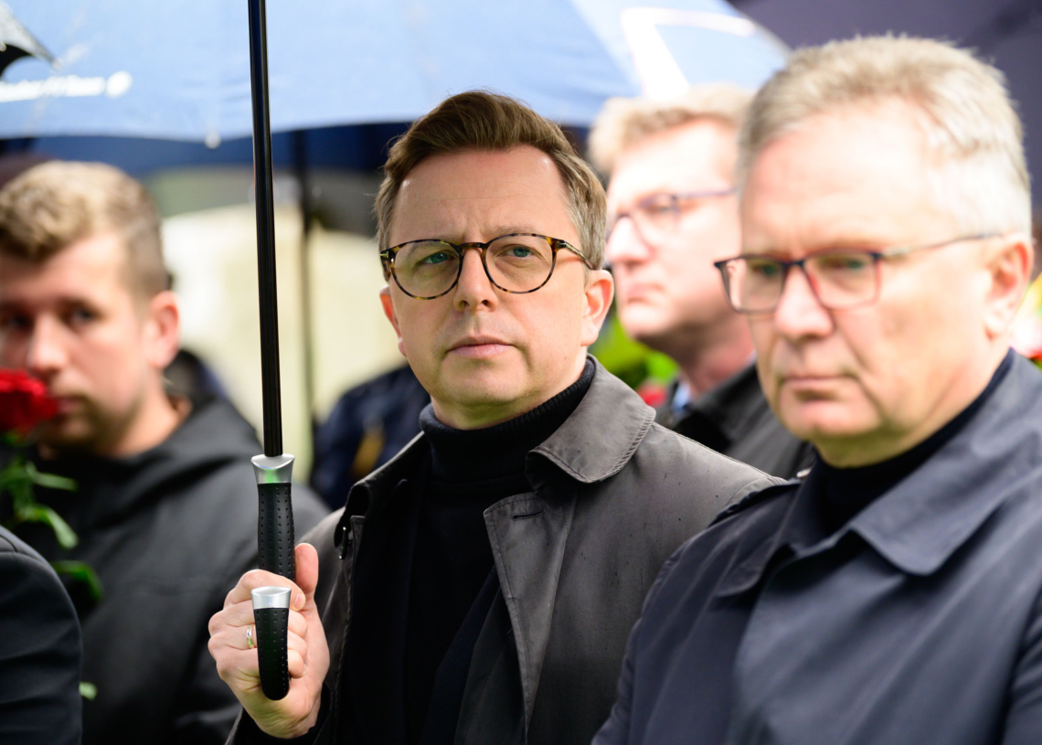 Ostatnie pożegnanie Piotra Wesołowskiego