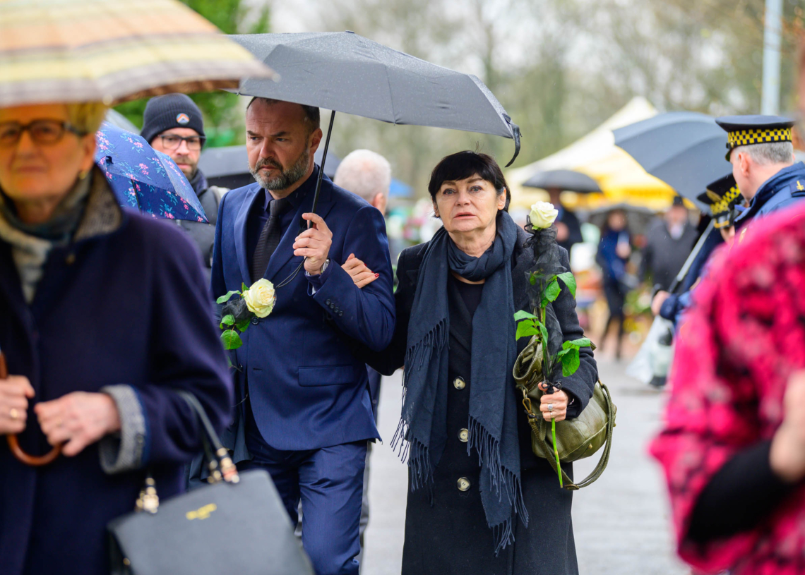 Ostatnie pożegnanie Piotra Wesołowskiego