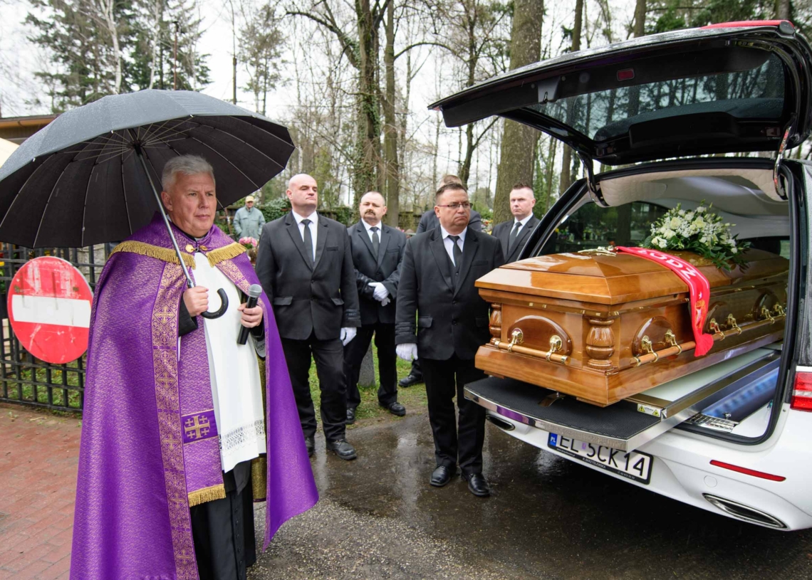 Ostatnie pożegnanie Piotra Wesołowskiego