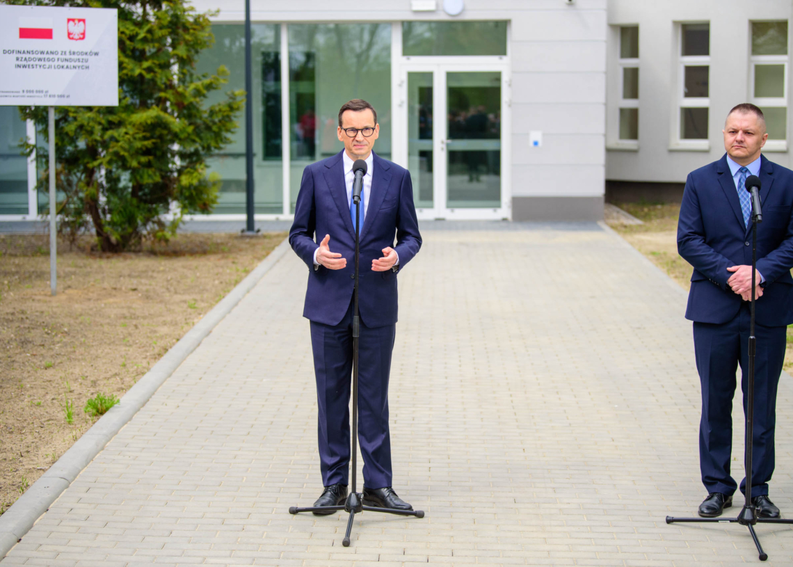 Premier Mateusz Morawiecki w Łódzkiem