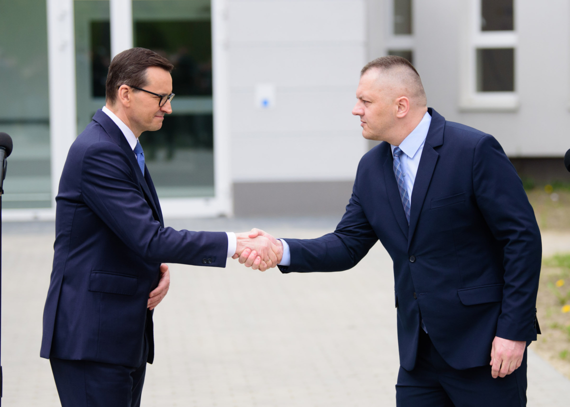 Premier Mateusz Morawiecki w Łódzkiem