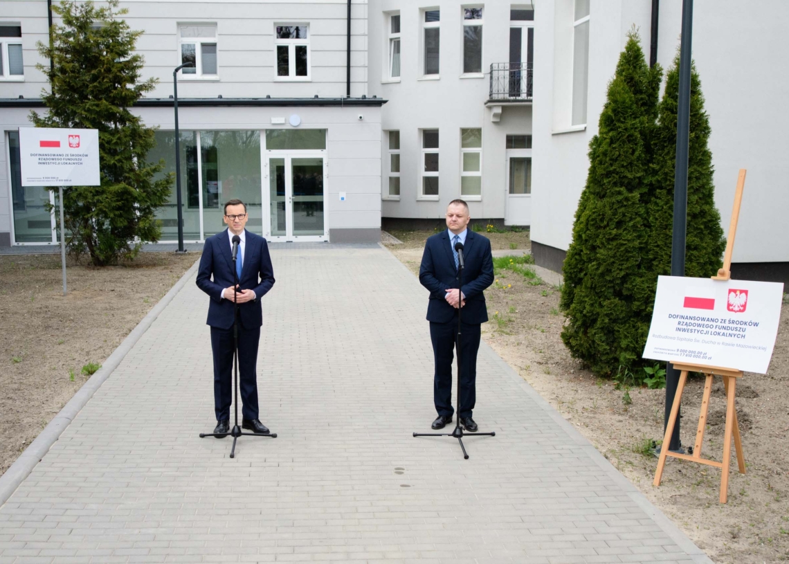 Premier Mateusz Morawiecki w Łódzkiem