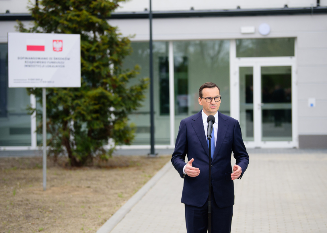 Premier Mateusz Morawiecki w Łódzkiem