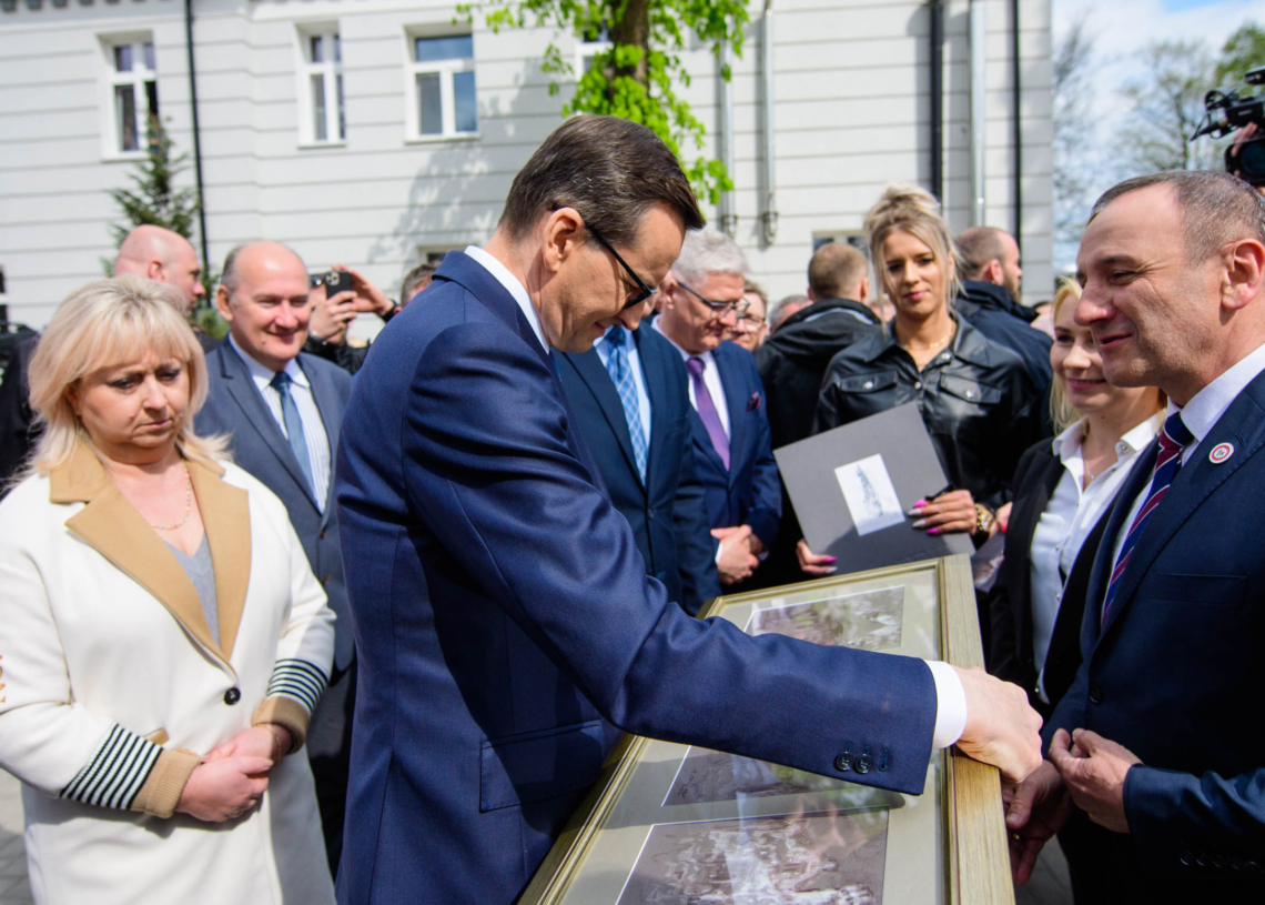 Premier Mateusz Morawiecki w Łódzkiem