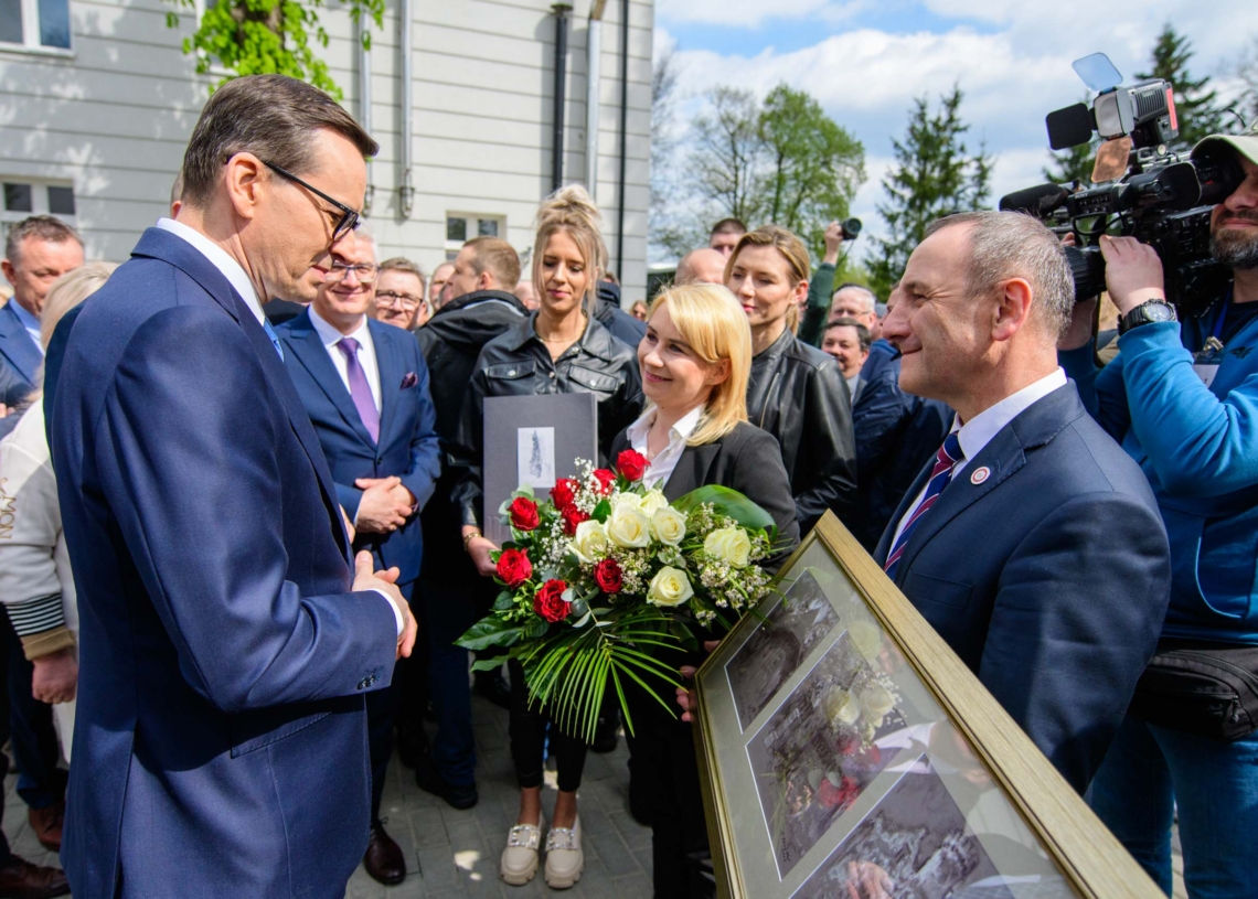 Premier Mateusz Morawiecki w Łódzkiem