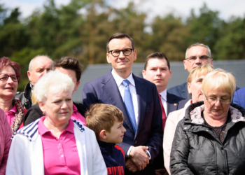 Premier Mateusz Morawiecki w Łódzkiem