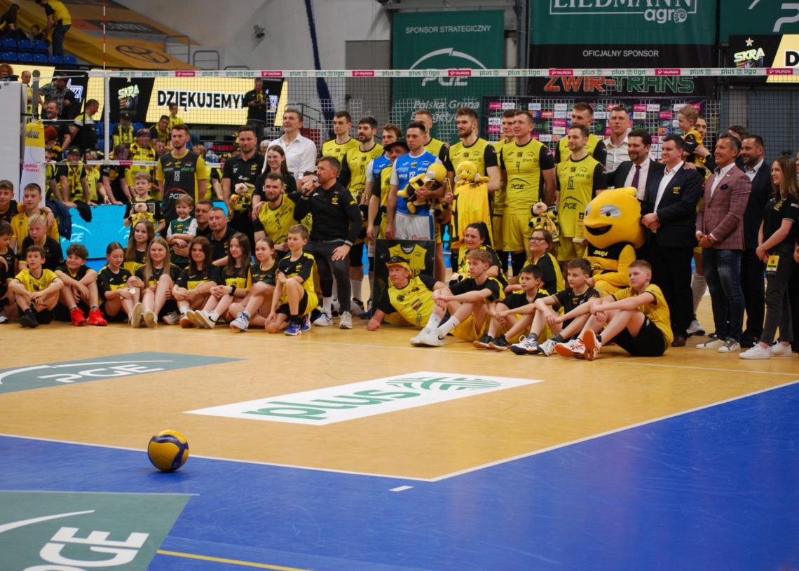 PGE Skra Bełchatów kończy sezon na 12. miejscu