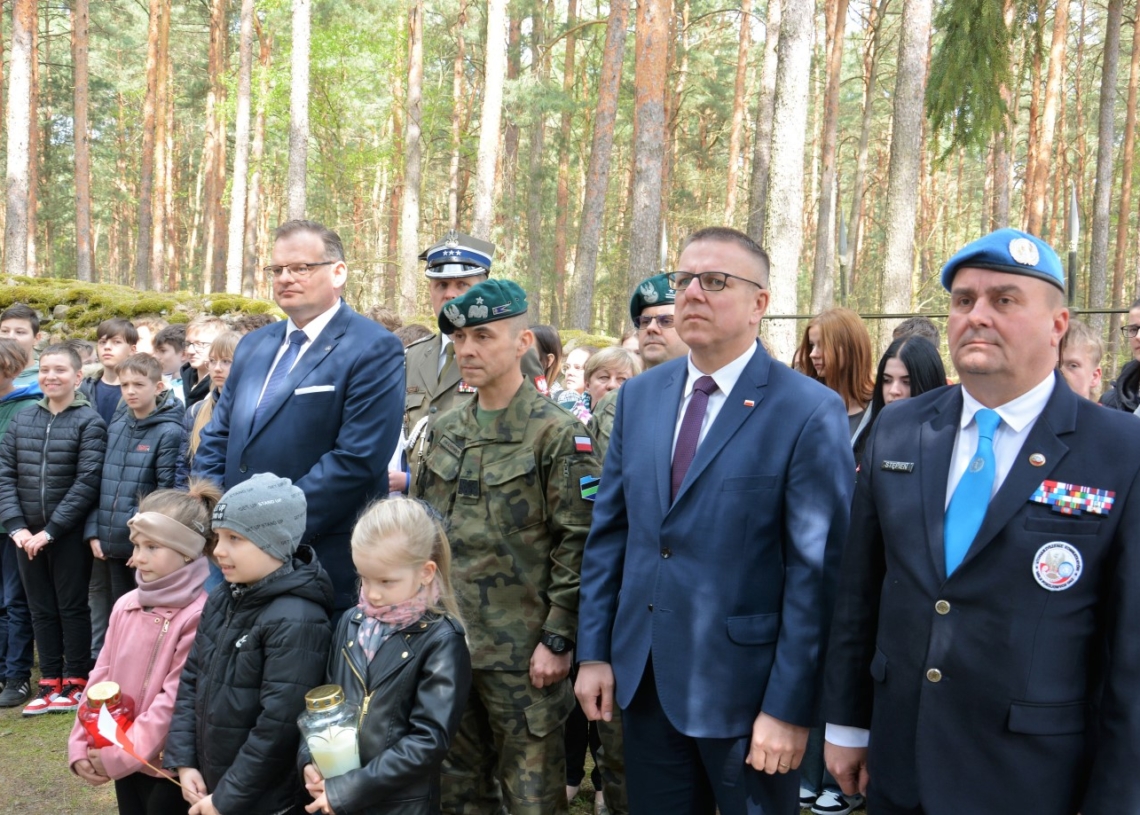 83. rocznica śmierci mjr. Henryka Dobrzańskiego. Obchody w Anielinie