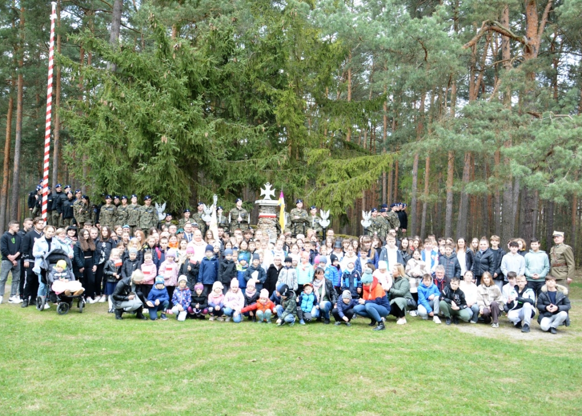 83. rocznica śmierci mjr. Henryka Dobrzańskiego. Obchody w Anielinie