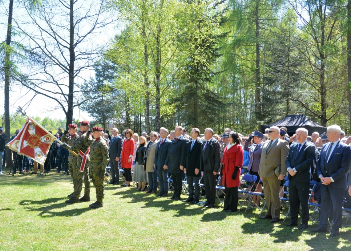 Dzień Pamięci o mjr. Henryku Dobrzańskim „Hubalu” w Anielinie [ZDJĘCIA]