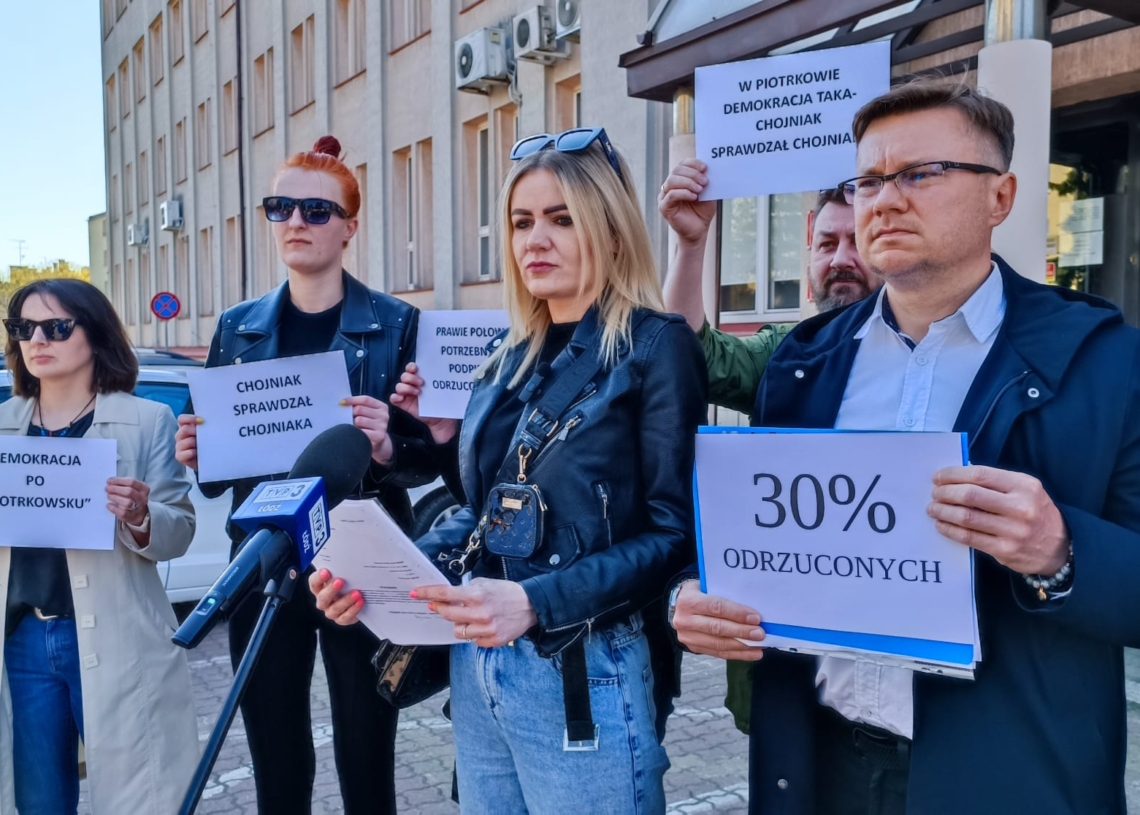 Grupa referendalna z Piotrkowa Trybunalskiego złoży wniosek do WSA