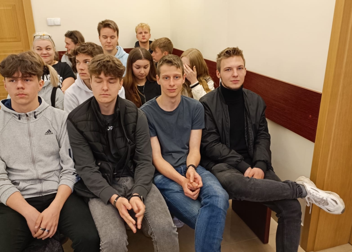 Nietypowa lekcja WOS-u w piotrkowskim sądzie