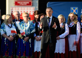 Prezydent Andrzej Duda z wizytą w Pajęcznie