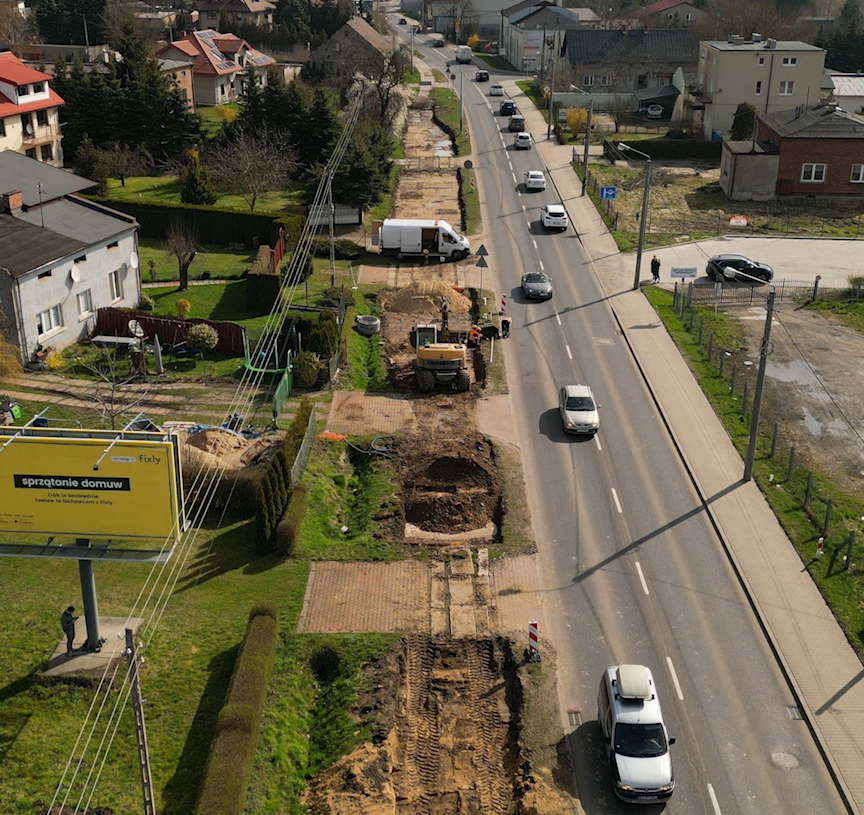 Modernizacja trasy tramwajowej do Konstantynowa. Wykonawca kupuje tłuczeń [ZDJECIA]