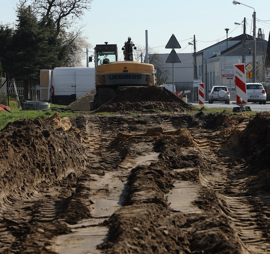 Modernizacja trasy tramwajowej do Konstantynowa. Wykonawca kupuje tłuczeń [ZDJECIA]