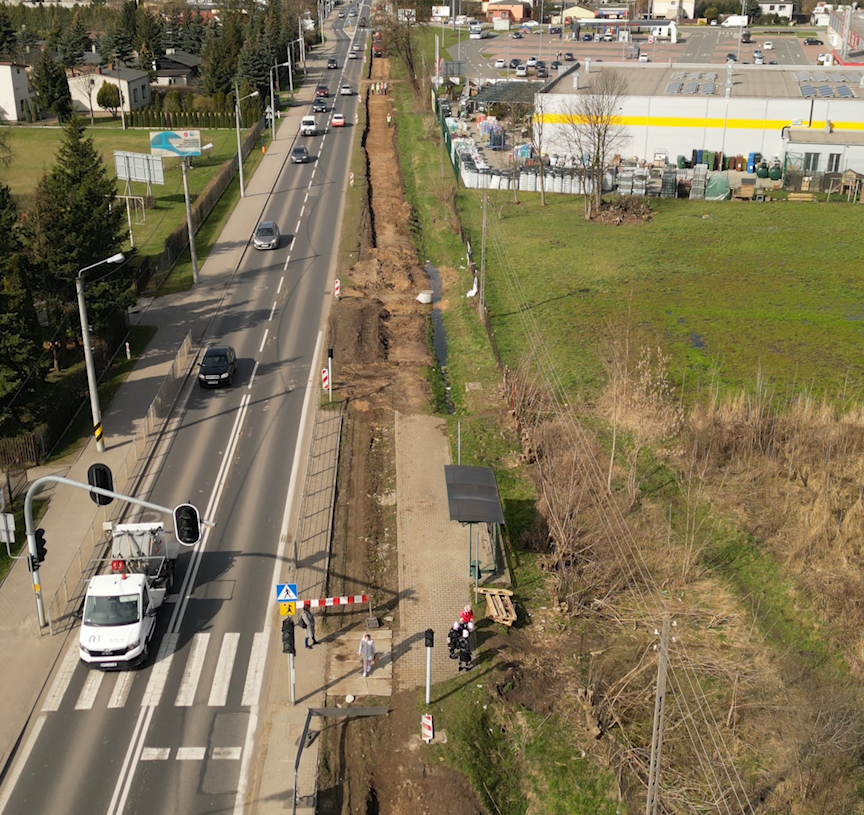 Modernizacja trasy tramwajowej do Konstantynowa. Wykonawca kupuje tłuczeń [ZDJECIA]