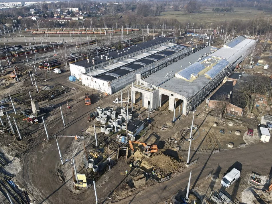 Modernizacja zajezdni Chocianowice