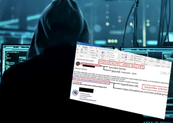 Cyberoszuści podszywają się pod policjantów