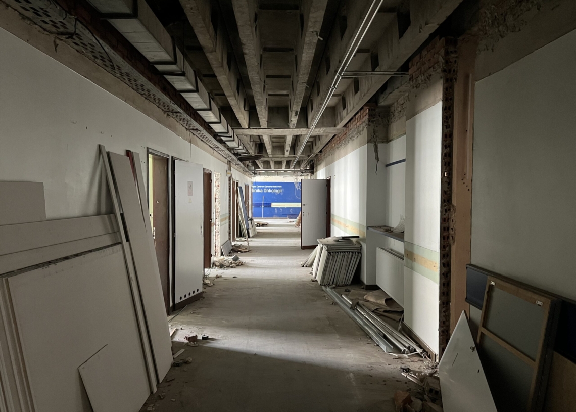 Budowa Centrum Onkologii Kobiet Ciężarnych w Łodzi