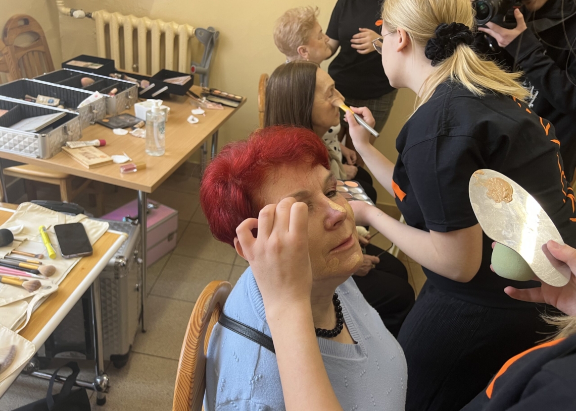 Salon piękności w Domu Dziennego Pobytu w Łodzi