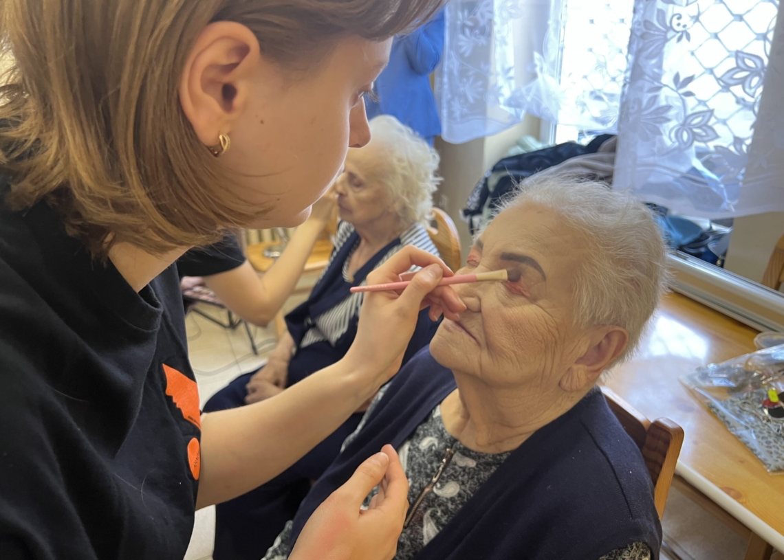 Salon piękności w Domu Dziennego Pobytu w Łodzi